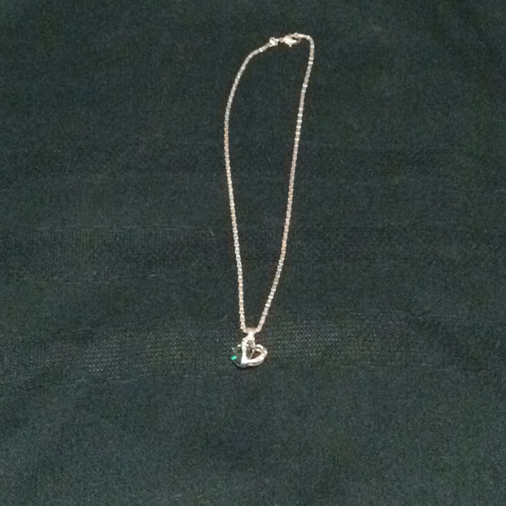 18” Blue Topaz on a .925/Sterling Silver Necklace
